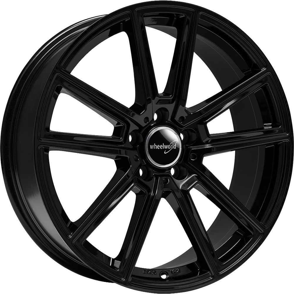 WHEELWORLD WH30 ZWART GLANZEND 4052894158622